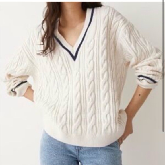1901 Tops - 1901 Wool and Cashmere Sweater